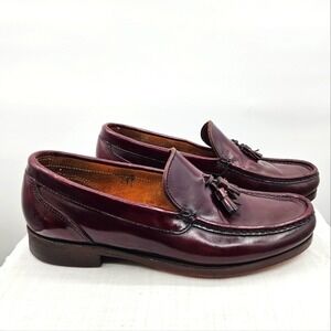 Timberland Leather Tassel Cordovan Loafers Mens‎ Dress Shoes Slip On 10W